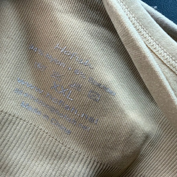 Hofish Nursing Pumping Bra Women XXL Tan Seamless Hands Free Maternity Comfort - Picture 7 of 7